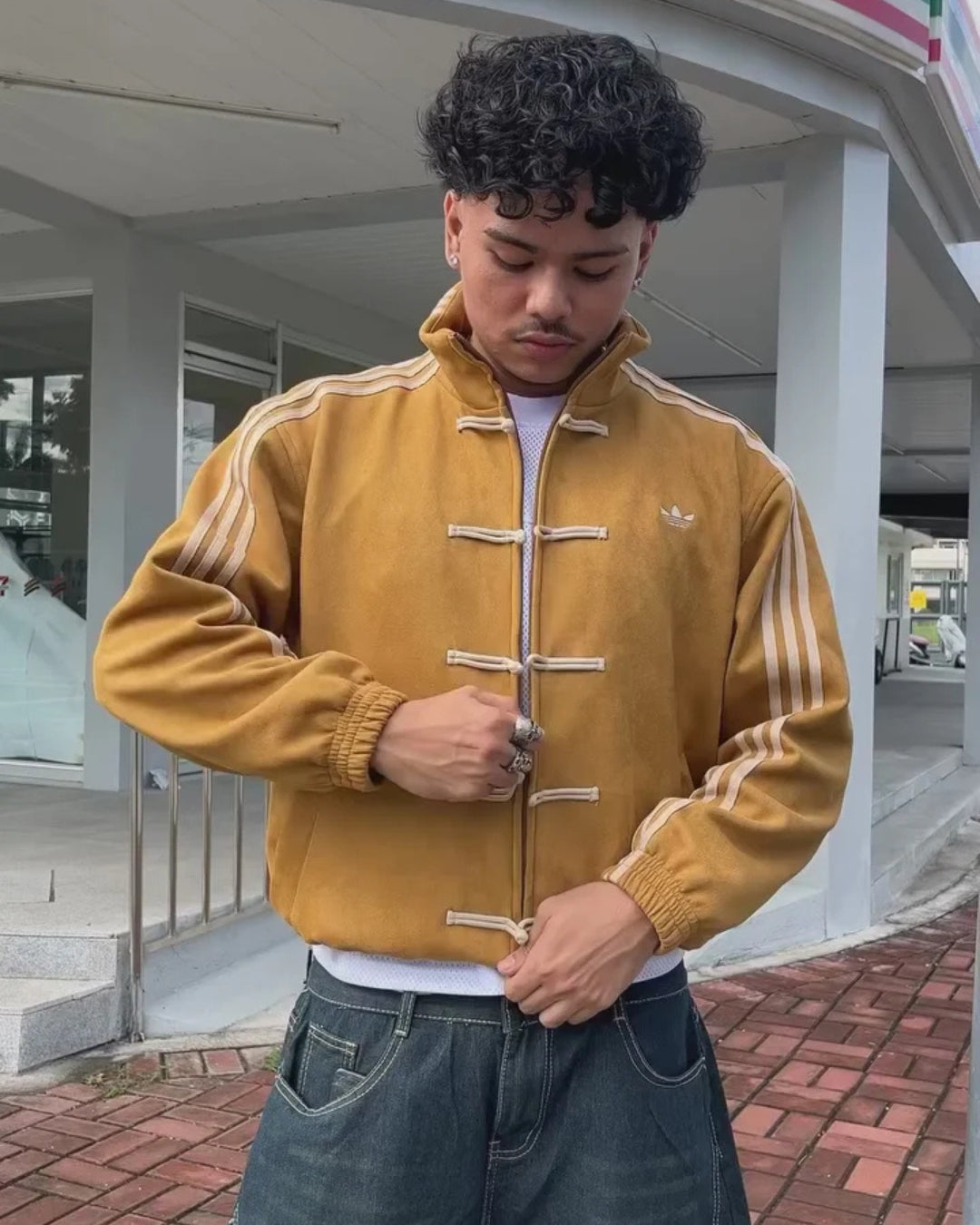 Yellow Chinese New Year Unisex Jacket