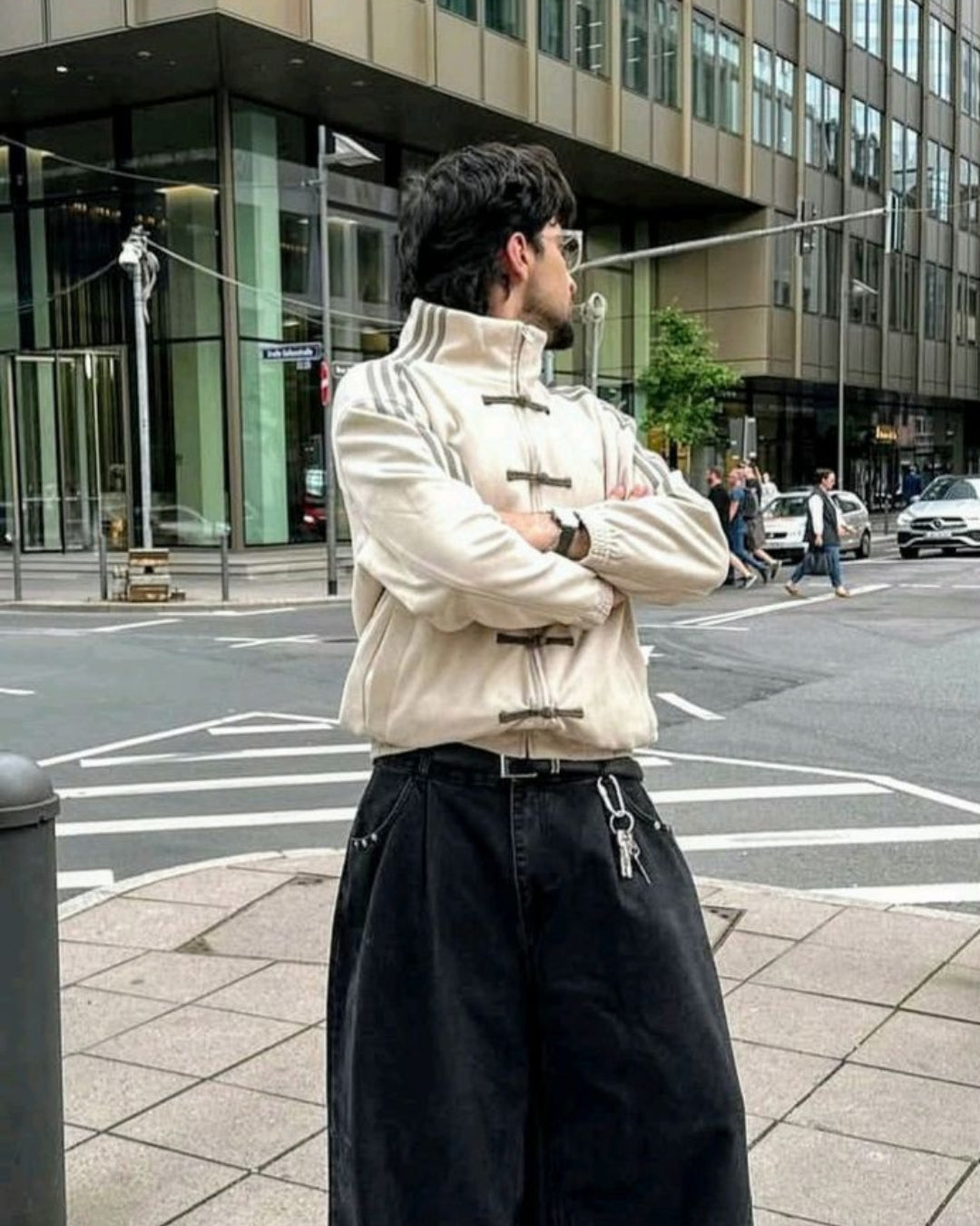 Beige Chinese New Year Unisex Jacket