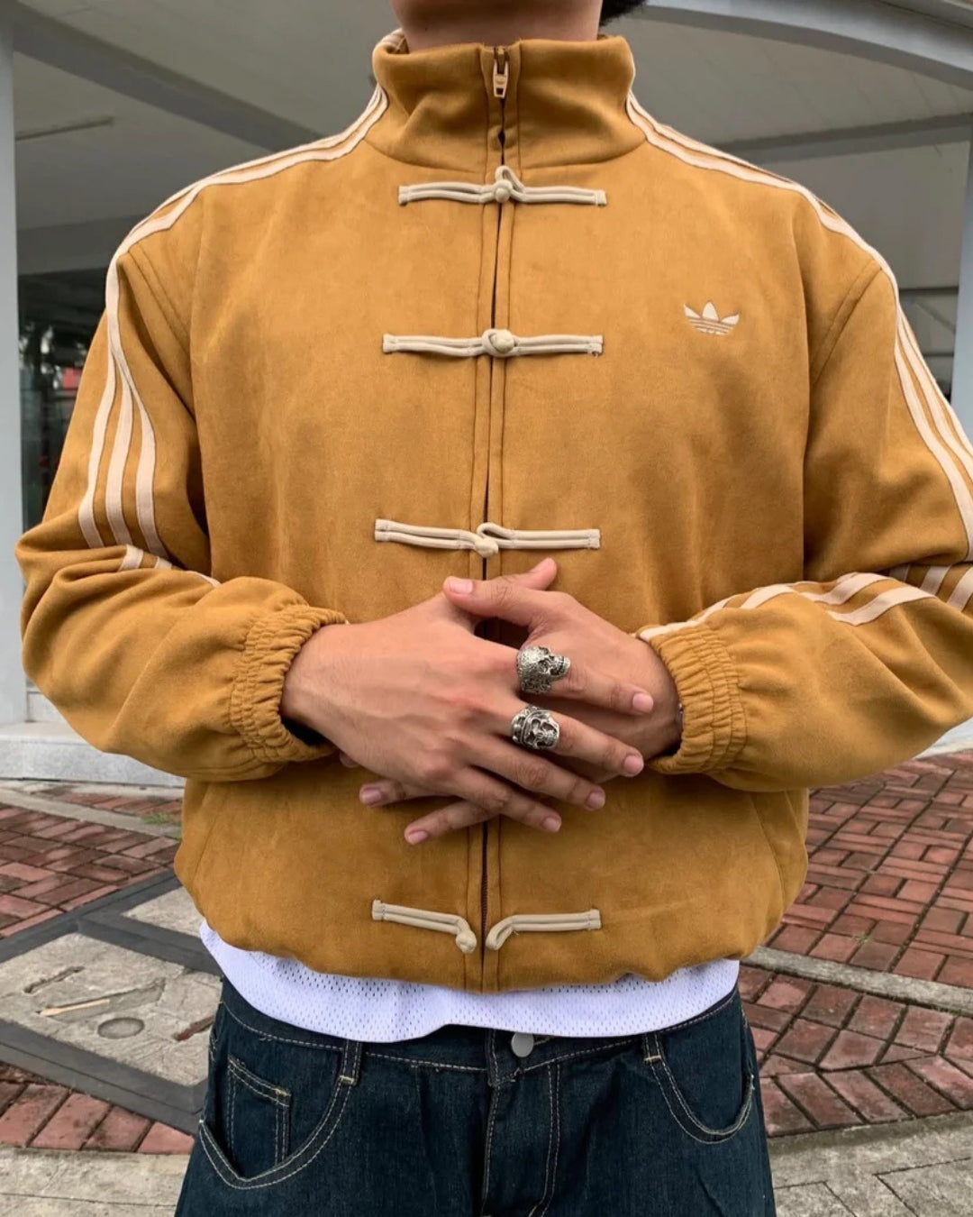 Yellow Chinese New Year Unisex Jacket